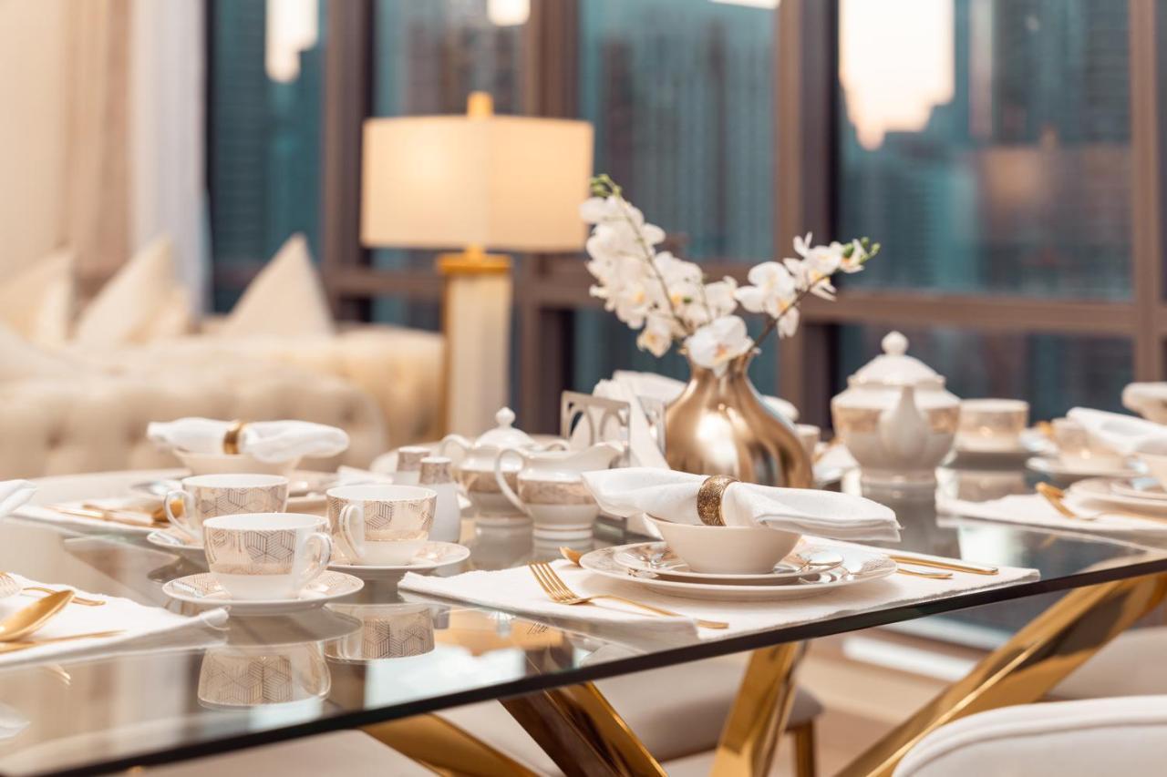 Elite Royal Apartment - Panoramic Full Burj Khalifa, Fountain & Skyline View - Baron Dubai Luaran gambar